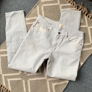 Marine Layer Light Gray Corduroy Pants